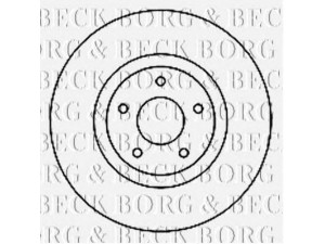 BORG & BECK BBD5162 stabdžių diskas 
 Stabdžių sistema -> Diskinis stabdys -> Stabdžių diskas
40206ET01A, 40206JY01A, 402069828R