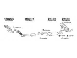 VENEPORTE 630237 išmetimo sistema 
 Išmetimo sistema -> Išmetimo sistema, visa