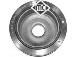 Metalcaucho 04774 skriemulys, alkūninis velenas 
 Diržinė pavara -> Dirželio skriemulys
7700108401, 8200072415, 8200386453