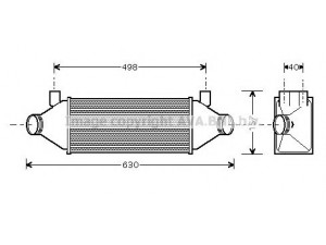 AVA QUALITY COOLING FDA4314 tarpinis suslėgto oro aušintuvas, kompresorius 
 Variklis -> Oro tiekimas -> Įkrovos agregatas (turbo/superįkrova) -> Tarpinis suslėgto oro aušintuvas
1671440, 4042309, 4401912, 4522532