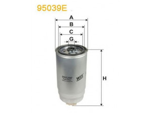 WIX FILTERS 95039E kuro filtras