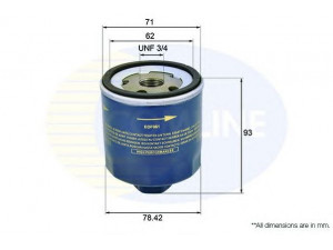 COMLINE EOF061 alyvos filtras 
 Filtrai -> Alyvos filtras
656991, 030115561AA, 030115561AB