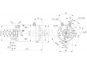 MAHLE ORIGINAL MM 189 elektrovariklis