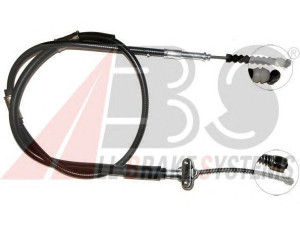 A.B.S. K12708 trosas, stovėjimo stabdys 
 Stabdžių sistema -> Valdymo svirtys/trosai
46420-12310