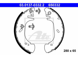 ATE 03.0137-0332.2 stabdžių trinkelių komplektas 
 Techninės priežiūros dalys -> Papildomas remontas
1014317, 7125123