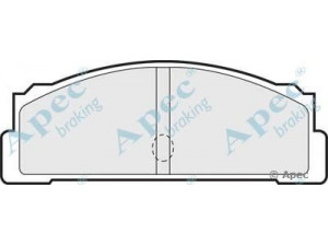 APEC braking PAD129 stabdžių trinkelių rinkinys, diskinis stabdys 
 Techninės priežiūros dalys -> Papildomas remontas
4236416, 4290630, 4173122, 420452