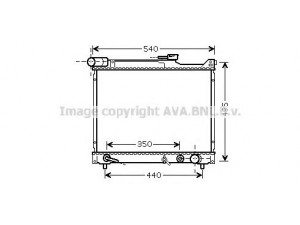 AVA QUALITY COOLING SZ2077 radiatorius, variklio aušinimas 
 Aušinimo sistema -> Radiatorius/alyvos aušintuvas -> Radiatorius/dalys
1770078E10