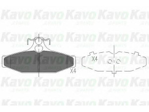KAVO PARTS KBP-7503 stabdžių trinkelių rinkinys, diskinis stabdys 
 Techninės priežiūros dalys -> Papildomas remontas
4841305000, 48413050A0