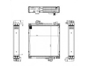 NRF 50584 radiatorius, variklio aušinimas
AL110865, AL110996, AL115002, AL115731