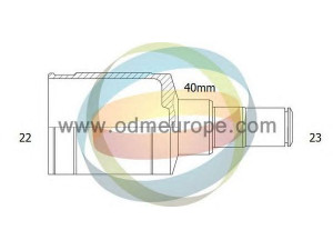 ODM-MULTIPARTS 14-016036 jungčių komplektas, kardaninis velenas 
 Ratų pavara -> Sujungimai/komplektas
6069108, 6069109, 81TT3K177AA, 81TT3K177AB