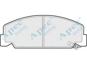 APEC braking PAD450 stabdžių trinkelių rinkinys, diskinis stabdys 
 Techninės priežiūros dalys -> Papildomas remontas
45022SA6600, 45022SA6670, 45022SA6671