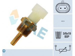 FAE 33345 siuntimo blokas, aušinimo skysčio temperatūra 
 Elektros įranga -> Jutikliai
4803542, 96440380, 96440380