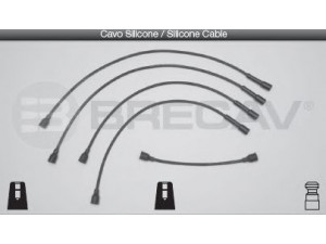 BRECAV 09.400 uždegimo laido komplektas 
 Kibirkšties / kaitinamasis uždegimas -> Uždegimo laidai/jungtys