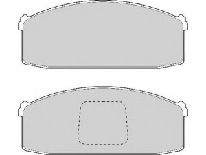 NECTO FD874A stabdžių trinkelių rinkinys, diskinis stabdys 
 Techninės priežiūros dalys -> Papildomas remontas
41060-D 1426, 41060D1426, 41060R9093