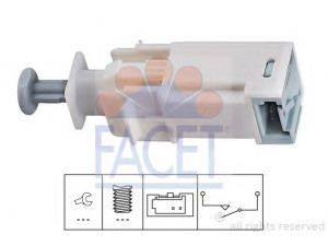 FACET 7.1226 jungiklis, sankabos valdiklis 
 Komforto sistemos -> Važiavimo režimo programinis reguliatorius
51798630, 12 39 019, 95 510 056