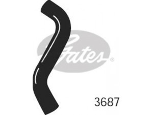 GATES 3687 radiatoriaus žarna
4467408, 6632237, 7313237, 92FB8260BA
