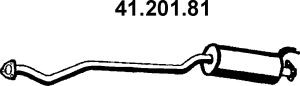 EBERSPÄCHER 41.201.81 vidurinis duslintuvas 
 Išmetimo sistema -> Duslintuvas
18220-S6D-E02