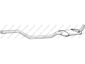 BOSAL 284-353 vidurinis duslintuvas 
 Išmetimo sistema -> Duslintuvas
1549612, 1562949, 5012403, 5019215
