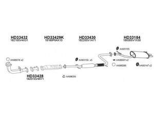VENEPORTE 330070 išmetimo sistema 
 Išmetimo sistema -> Išmetimo sistema, visa