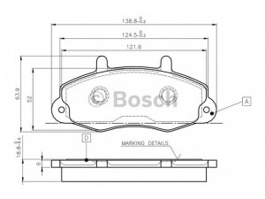 BOSCH 0 986 TB2 019 stabdžių trinkelių rinkinys, diskinis stabdys 
 Techninės priežiūros dalys -> Papildomas remontas
1074971, 5028763, 6197738, 6965579