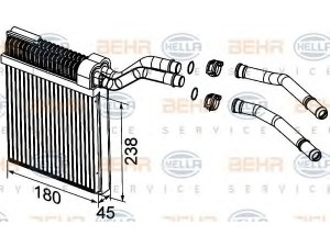 HELLA 8FH 351 315-611 šilumokaitis, salono šildymas 
 Šildymas / vėdinimas -> Šilumokaitis
1 376 873, 1 453 312, 6G9118B539CA