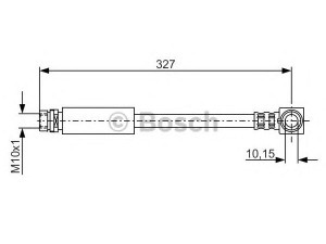 BOSCH 1 987 476 625 stabdžių žarnelė 
 Stabdžių sistema -> Stabdžių žarnelės
6784917, 6922621, 93BB 2282 DD