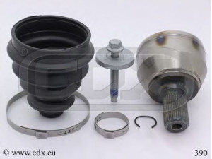CDX 390 jungčių komplektas, kardaninis velenas 
 Ratų pavara -> Sujungimai/komplektas
36000166