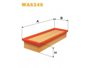 WIX FILTERS WA6246 oro filtras 
 Techninės priežiūros dalys -> Techninės priežiūros intervalai
1444P1, 96144871, 144486, 7701042841