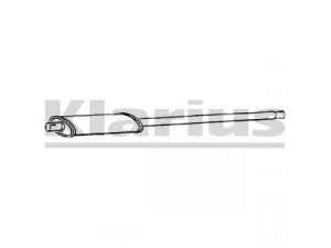 KLARIUS CN560T vidurinis duslintuvas
95593036, 95593036