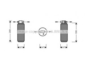 AVA QUALITY COOLING UVD029 džiovintuvas, oro kondicionierius