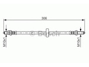 BOSCH 1 987 476 606 stabdžių žarnelė 
 Stabdžių sistema -> Stabdžių žarnelės
1613351, 1648811, 6107582, 6129003