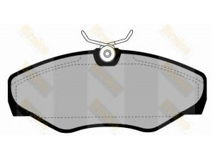 Brake ENGINEERING PA1244 stabdžių trinkelių rinkinys, diskinis stabdys 
 Techninės priežiūros dalys -> Papildomas remontas
6025371279