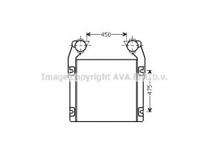 AVA QUALITY COOLING RE4080 tarpinis suslėgto oro aušintuvas, kompresorius 
 Variklis -> Oro tiekimas -> Įkrovos agregatas (turbo/superįkrova) -> Tarpinis suslėgto oro aušintuvas
5010140361