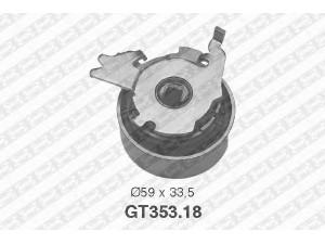 SNR GT353.18 įtempiklio skriemulys, paskirstymo diržas 
 Techninės priežiūros dalys -> Papildomas remontas
5636429, 636727, 636738, 636746