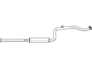 AKS DASIS SG53432 vidurinis duslintuvas