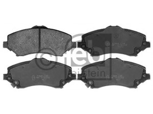 FEBI BILSTEIN 116063 stabdžių trinkelių rinkinys, diskinis stabdys 
 Techninės priežiūros dalys -> Papildomas remontas
K68093323AB