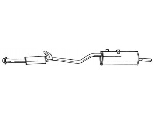 AKS DASIS SG67601 galinis duslintuvas