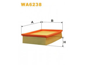 WIX FILTERS WA6238 oro filtras 
 Filtrai -> Oro filtras
1444P7, 834585, 90469336, 834585