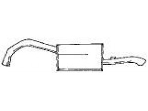 AKS DASIS SG18608 galinis duslintuvas