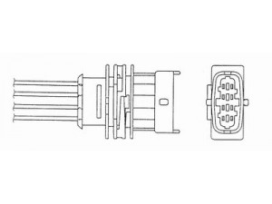 NGK 5681 lambda jutiklis 
 Variklis -> Variklio elektra
25 327 304, 8 55 523, 855 375, 93 189 974