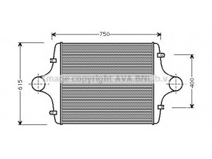 AVA QUALITY COOLING MN4009 tarpinis suslėgto oro aušintuvas, kompresorius
81061300049