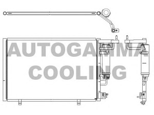 AUTOGAMMA 107149 kondensatorius, oro kondicionierius 
 Oro kondicionavimas -> Kondensatorius
1756414