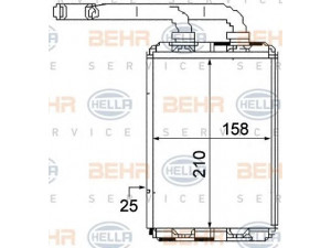 HELLA 8FH 351 313-321 šilumokaitis, salono šildymas 
 Šildymas / vėdinimas -> Šilumokaitis
77 01 036 909, 77 01 208 110