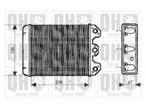 QUINTON HAZELL QHR2069 šilumokaitis, salono šildymas
002 835 3001