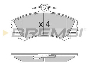 BREMSI BP2702 stabdžių trinkelių rinkinys, diskinis stabdys 
 Techninės priežiūros dalys -> Papildomas remontas
4605A734, DBP511117, MFR97717, MR235557