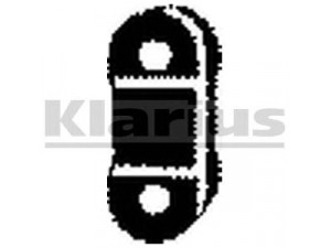 KLARIUS 420093 laikiklis, išmetimo sistema
4112293, 82320477, 4112293, 82320477