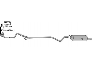 ERNST 080255 išmetimo sistema 
 Išmetimo sistema -> Išmetimo sistema, visa