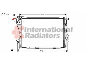 VAN WEZEL 06002170 radiatorius, variklio aušinimas 
 Aušinimo sistema -> Radiatorius/alyvos aušintuvas -> Radiatorius/dalys
1702969, 17111702969, 17111742055