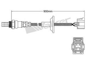 WALKER PRODUCTS 250-241050 lambda jutiklis 
 Variklis -> Variklio elektra
1588A192