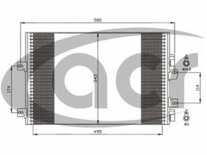 ACR 300594 kondensatorius, oro kondicionierius 
 Oro kondicionavimas -> Kondensatorius
2765000QAK, 8200137650